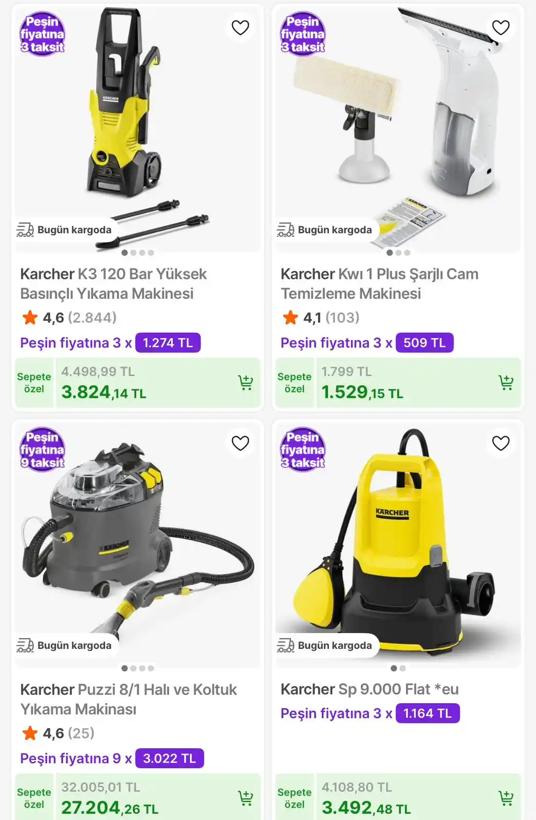 Image from İndirim Bülteni: 🔥Karcher Ürünlerinde %15 indirim Satıcı Hepsiburada ✅  👉Link:https:/...