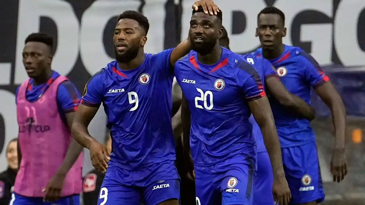 Image from LT Media Groupe : *La sélection haïtienne de football a laissé filer une précieuse oppor...