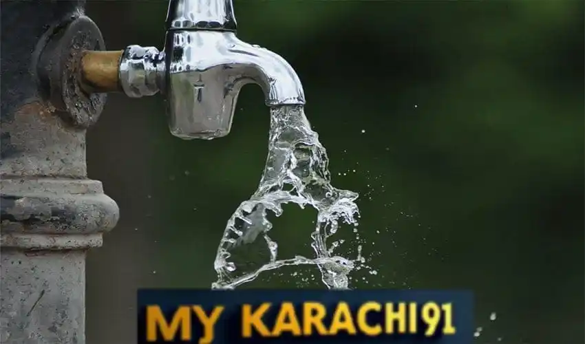 Image from 𝕄𝕪 𝕂𝕒𝕣𝕒𝕔𝕙𝕚 𝟡𝟙 ℕ𝕖𝕨𝕤 🖋: *لاہور میں جلد پانی کے میٹرز لگائے جائیں گے، واسا* واسا حکام کے مطابق...