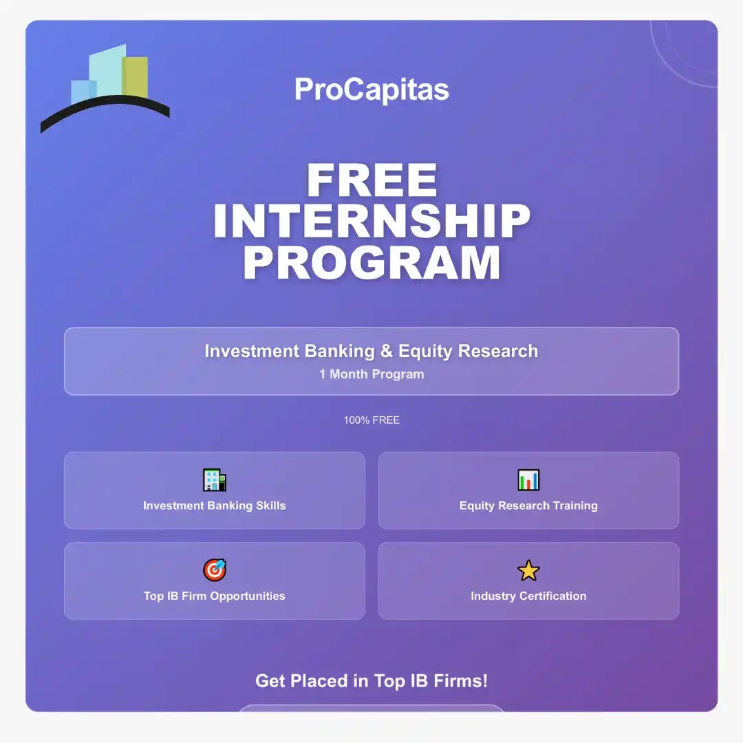 Image from Jobaaj.com: 🚨 LAST CHANCE ALERT! 🚨 🔥 FREE Investment Banking & Equity Research...