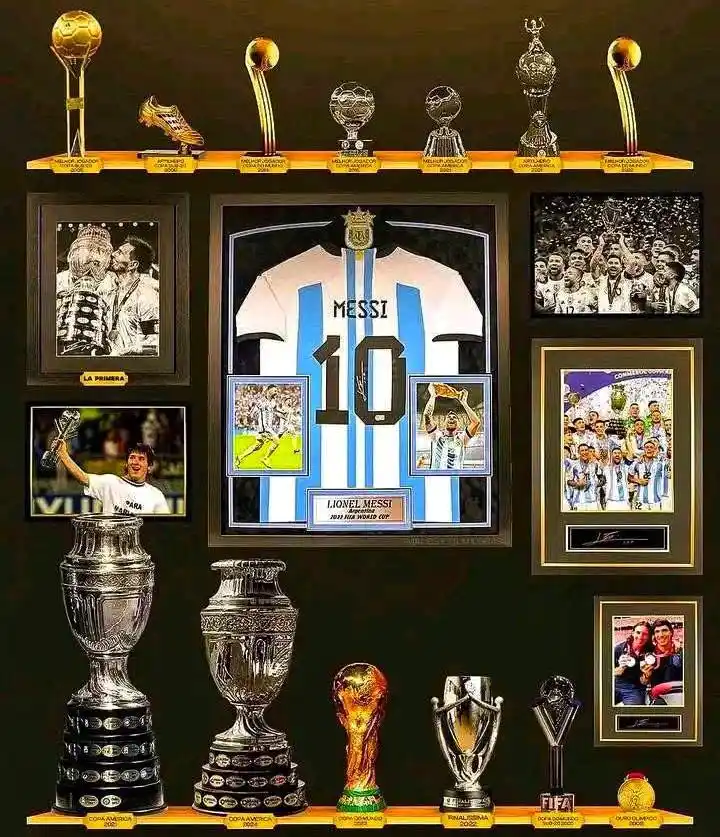 Image from FOOTBALL ZONE ⚽🏈: 🐐 Lionel Messi is now the top goalscorer in FIFA competition history;...