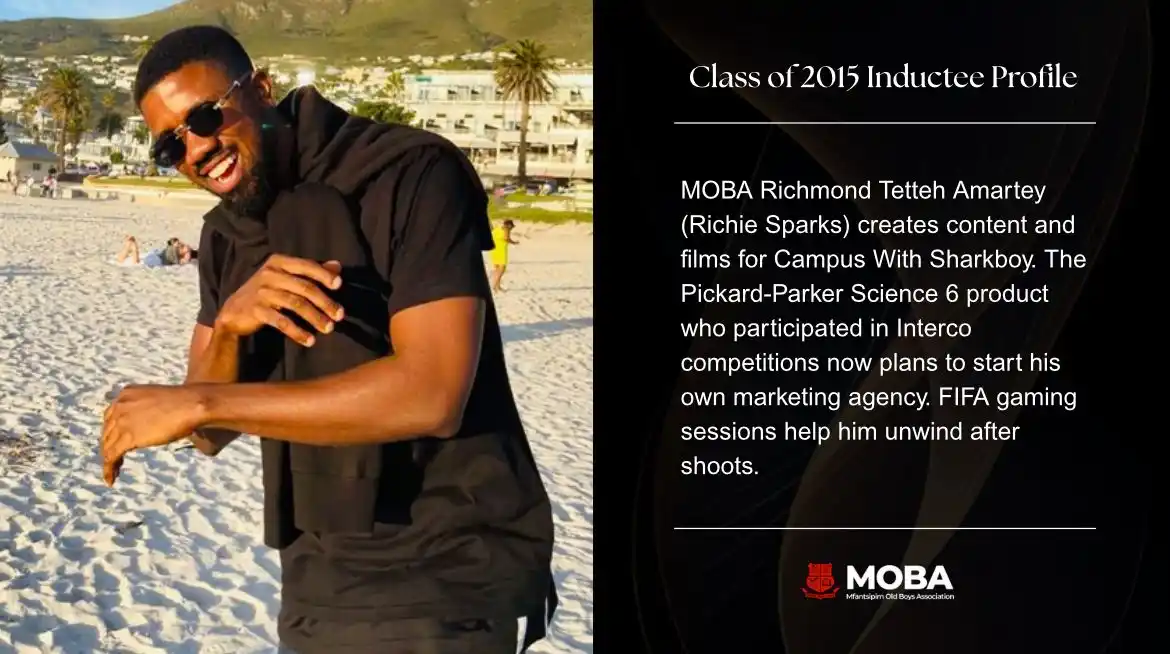 Image from Mfantsipim Old Boys Association: MOBA 2015 INDUCTION 🔴⚫️ From Mfantsipim to MOBA On 26th July 2025, ...