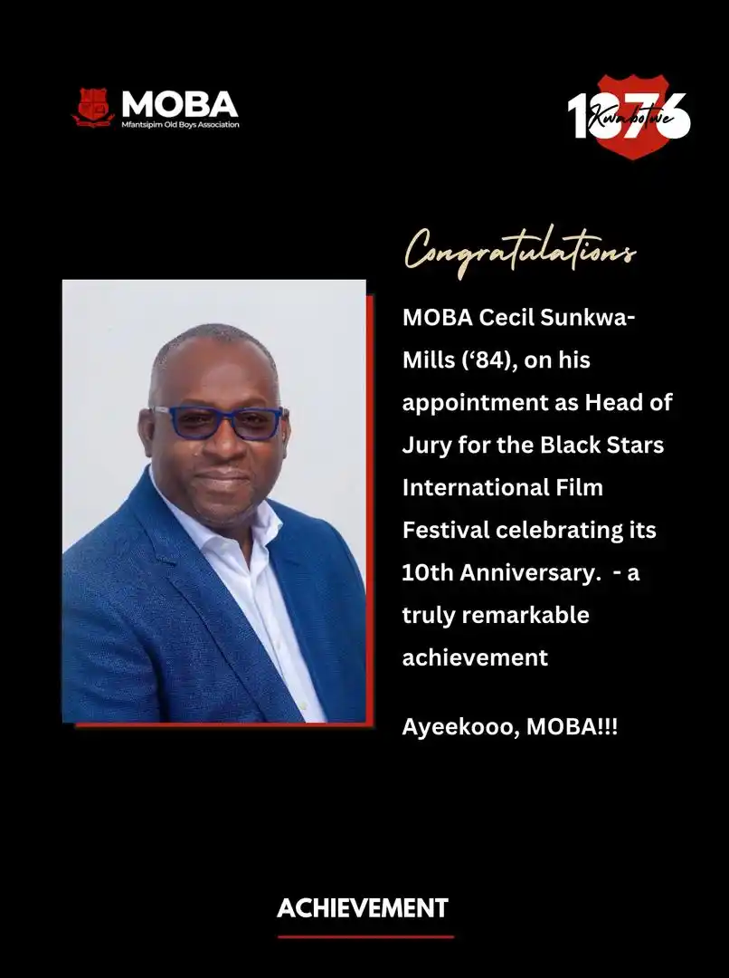 Image from Mfantsipim Old Boys Association: MOBA ACHIEVEMENT 🔴⚫️ We are thrilled to share with the MOBA Fraterni...