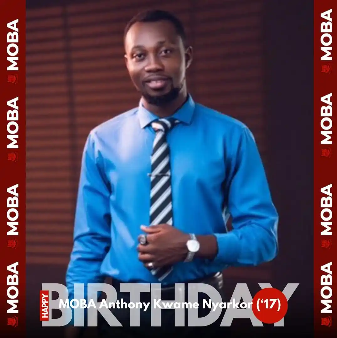 Image from Mfantsipim Old Boys Association: MOBA BIRTHDAYS 🔴⚫️ Happy Birthday MOBA Anthony Kwame Nyarko of the M...