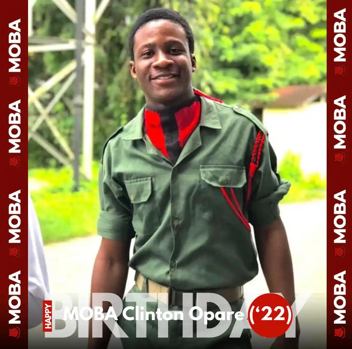Image from Mfantsipim Old Boys Association: MOBA BIRTHDAYS 🔴⚫️  Happy Birthday MOBA Clinton Opare of the MOBA Cla...