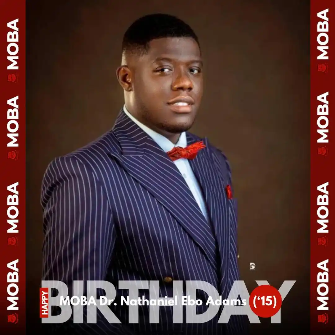 Image from Mfantsipim Old Boys Association: MOBA BIRTHDAYS 🔴⚫️  Happy Birthday MOBA Dr. Nathaniel Ebo Adams, Vice...