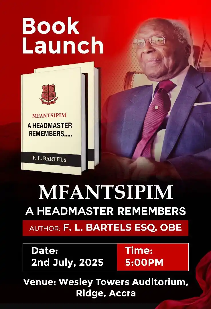 Image from Mfantsipim Old Boys Association: MOBA BOOK LAUNCH 🔴⚫️  We are proud to announce the launch of ‘Mfantsi...