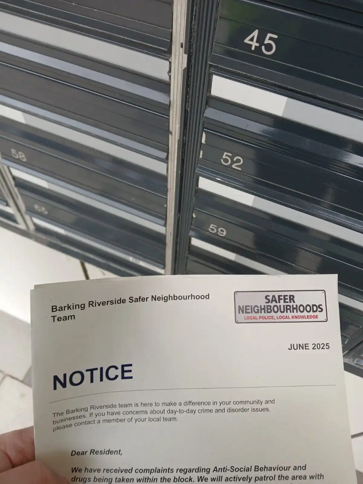 Met Police - Barking & Dagenham Borough post