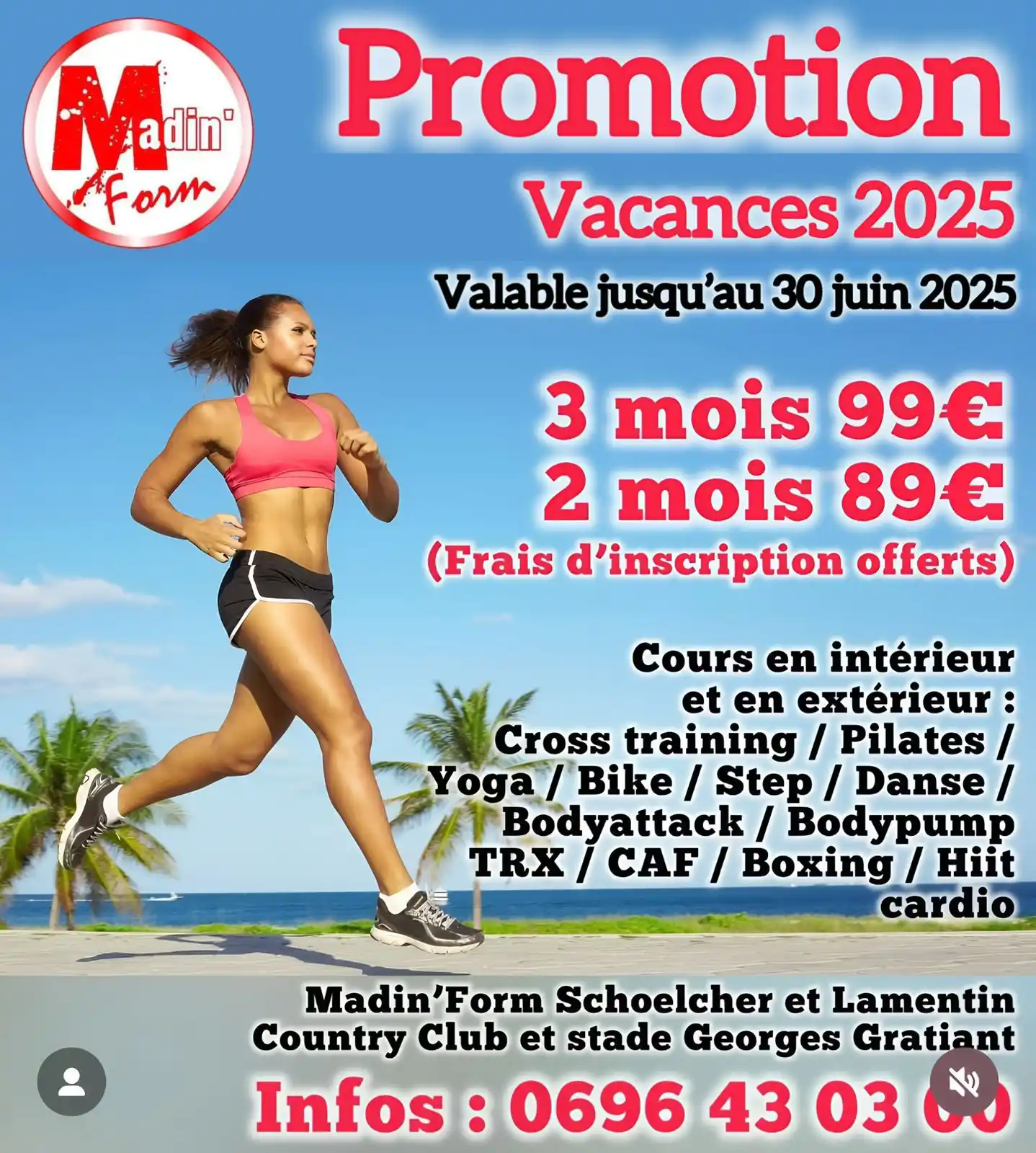 Image from 🔴🟢⚫️🆂🅰 🅺🅸 🅵🅴🆃 🅵🅴🆃 🅼🅰🆃🅽🅸🅺🌴: 🎉 *PROMO VACANCES 2025* 🎉 Profites des vacances pour te remettre au ...