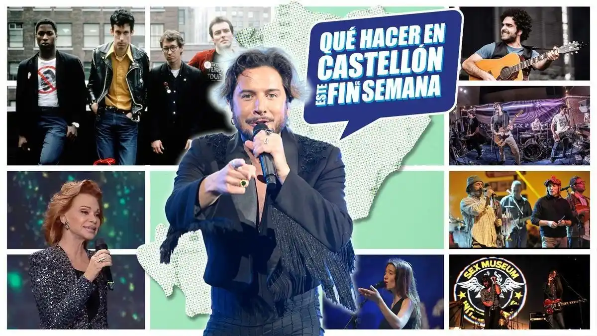 Image from El Periódico Mediterráneo: 💃🏼 Qué hacer en Castellón *este fin de semana*: Manuel Carrasco, Dea...