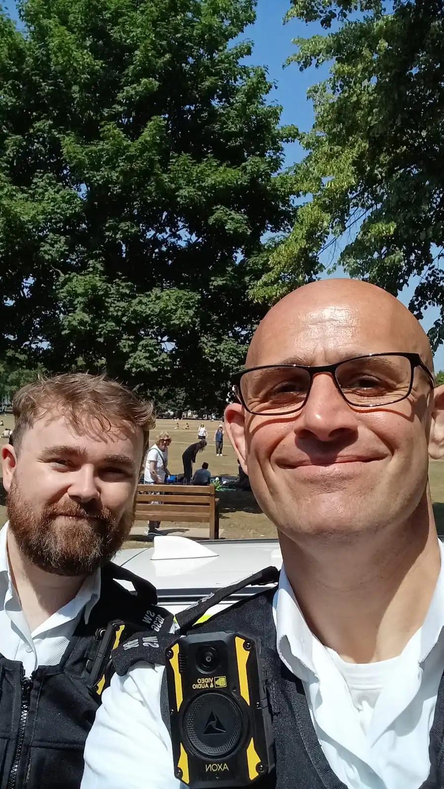 Image from MPS - South Richmond Safer Neighbourhoods team: Richmond Green at the moment. A numbernof locations have been visited ...