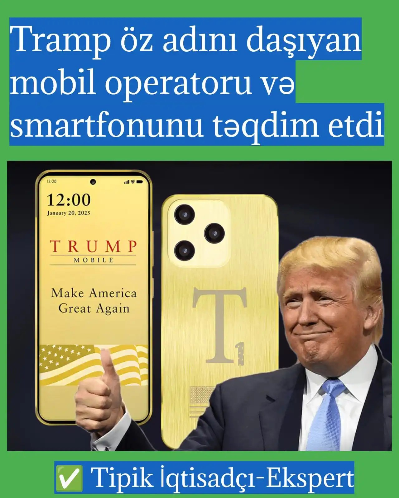 Tipik İqtisadçı-Ekspert post