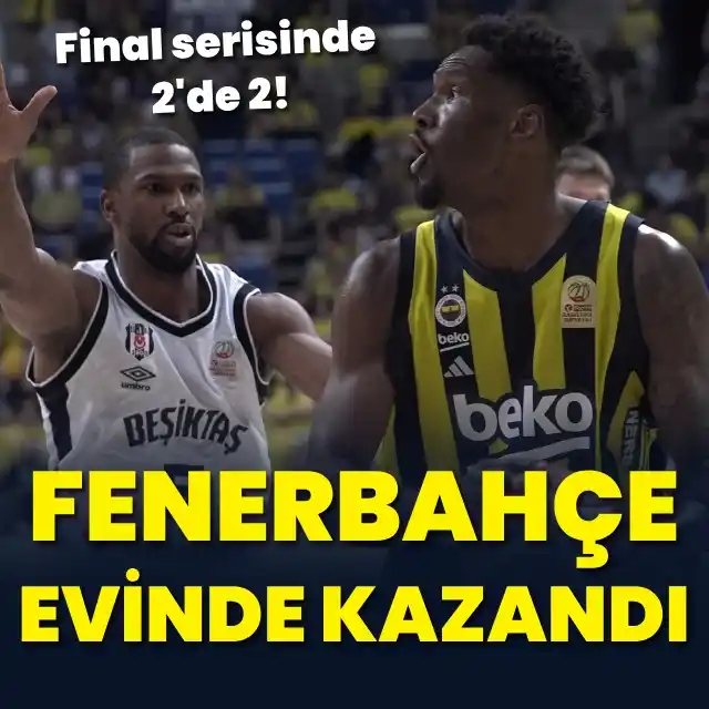 Image from HT Spor: 🏀Türkiye Sigorta Basketbol Süper Ligi play-off final serisi ikinci ma...