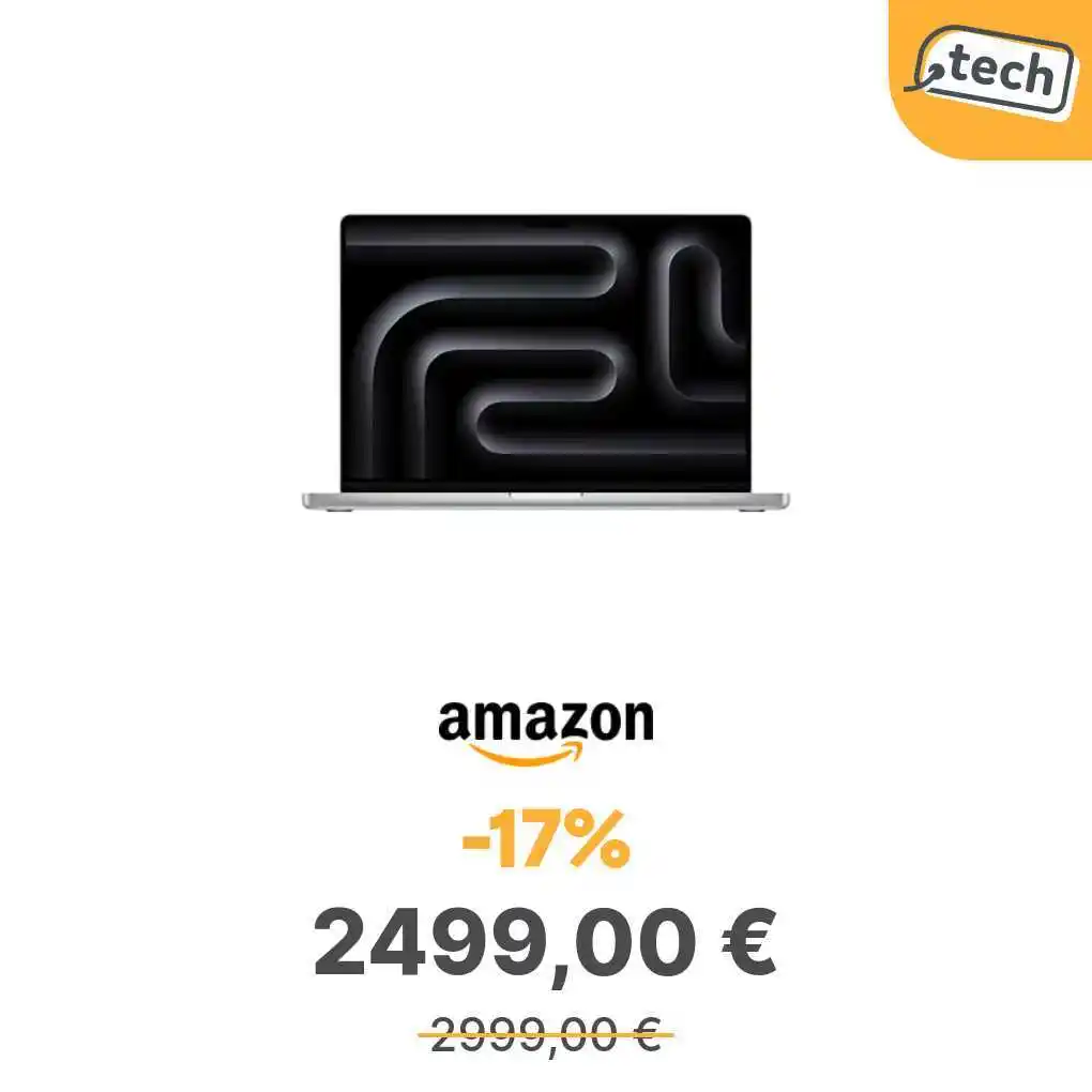 Image from offerte.club: *Apple MacBook Pro 2024 Portatile M4 Pro 14,2" 24GB 1TB SSD*  👉 https...