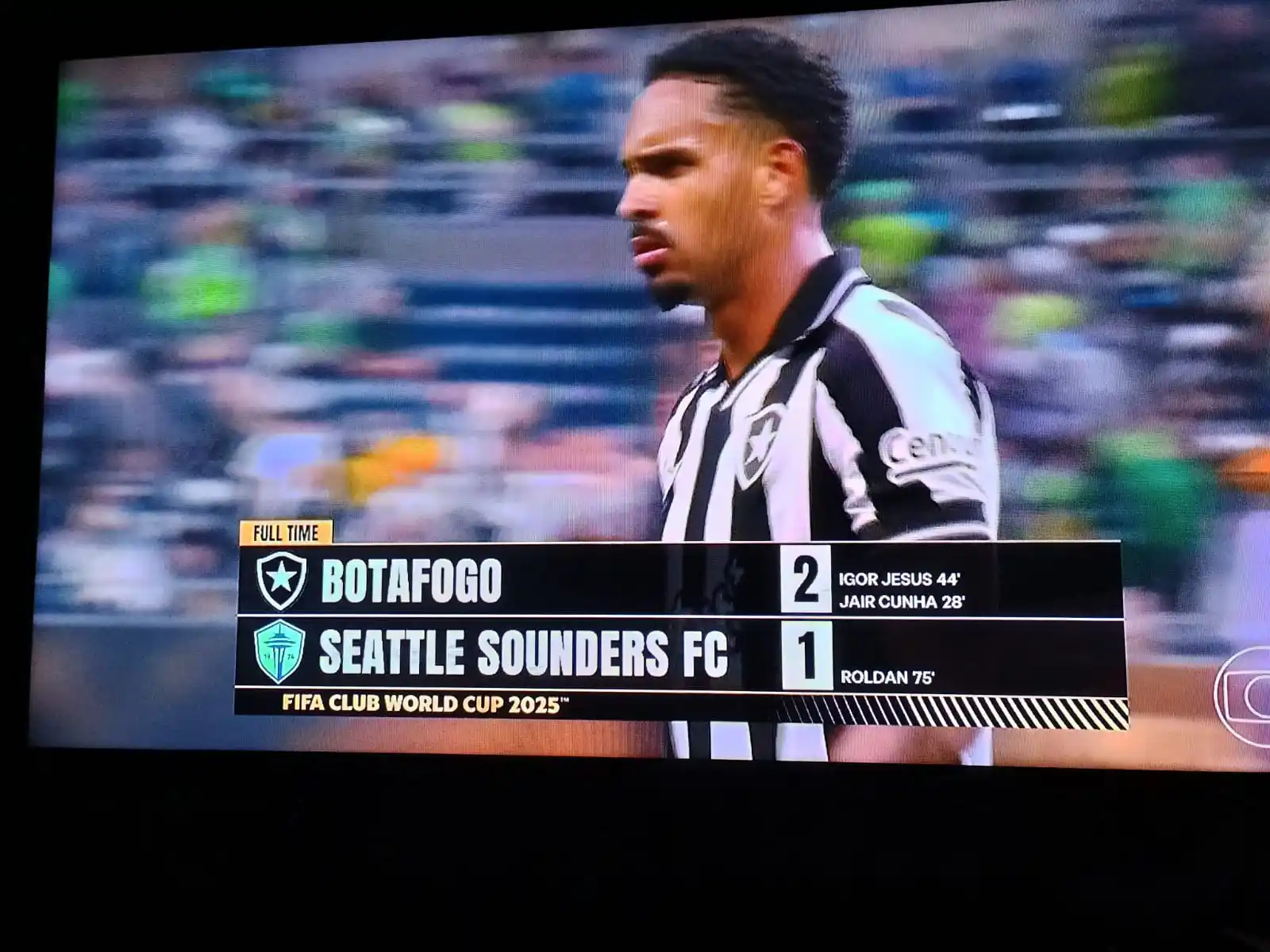 Image from Knéel Do Esporte: BOTAFOGO SEGURA O RABO E CONSEGUE VENCER O SEATTLE SOUNDERS NA ESTREIA...