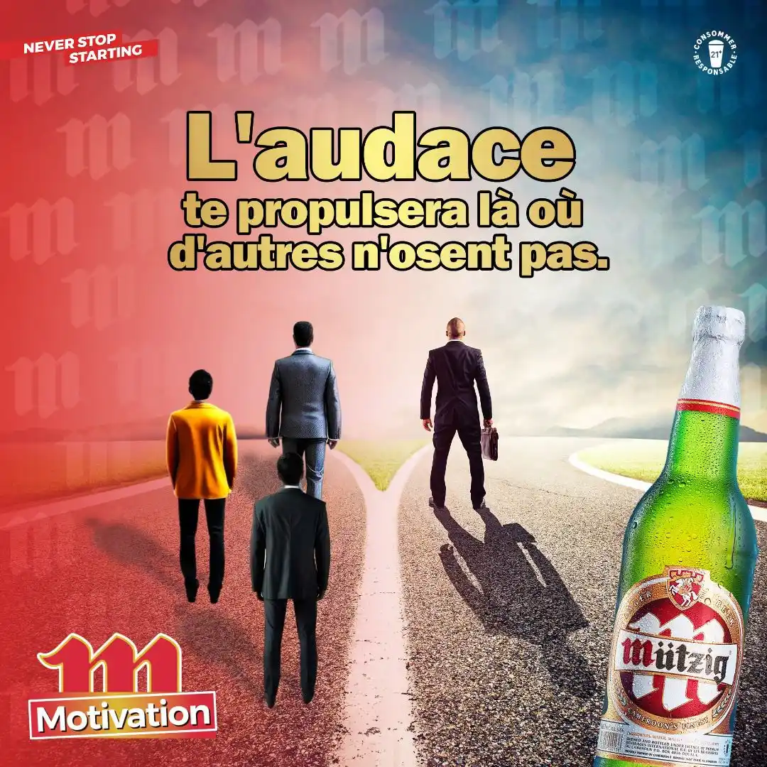 Image from Mutzig STAR: Commence ta semaine avec Audace : ose sortir de ta zone de confort et ...
