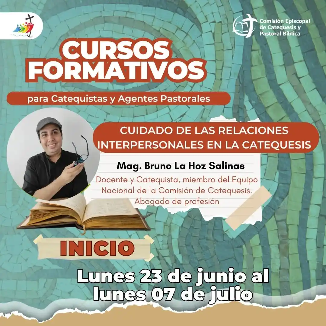 Image from Conferencia Episcopal Peruana: ❗ℂ𝕌ℝ𝕊𝕆𝕊 𝔽𝕆ℝ𝕄𝔸𝕋𝕀𝕍𝕆𝕊 𝟚𝟘𝟚𝟝❗  👉Continuamos con la formac...