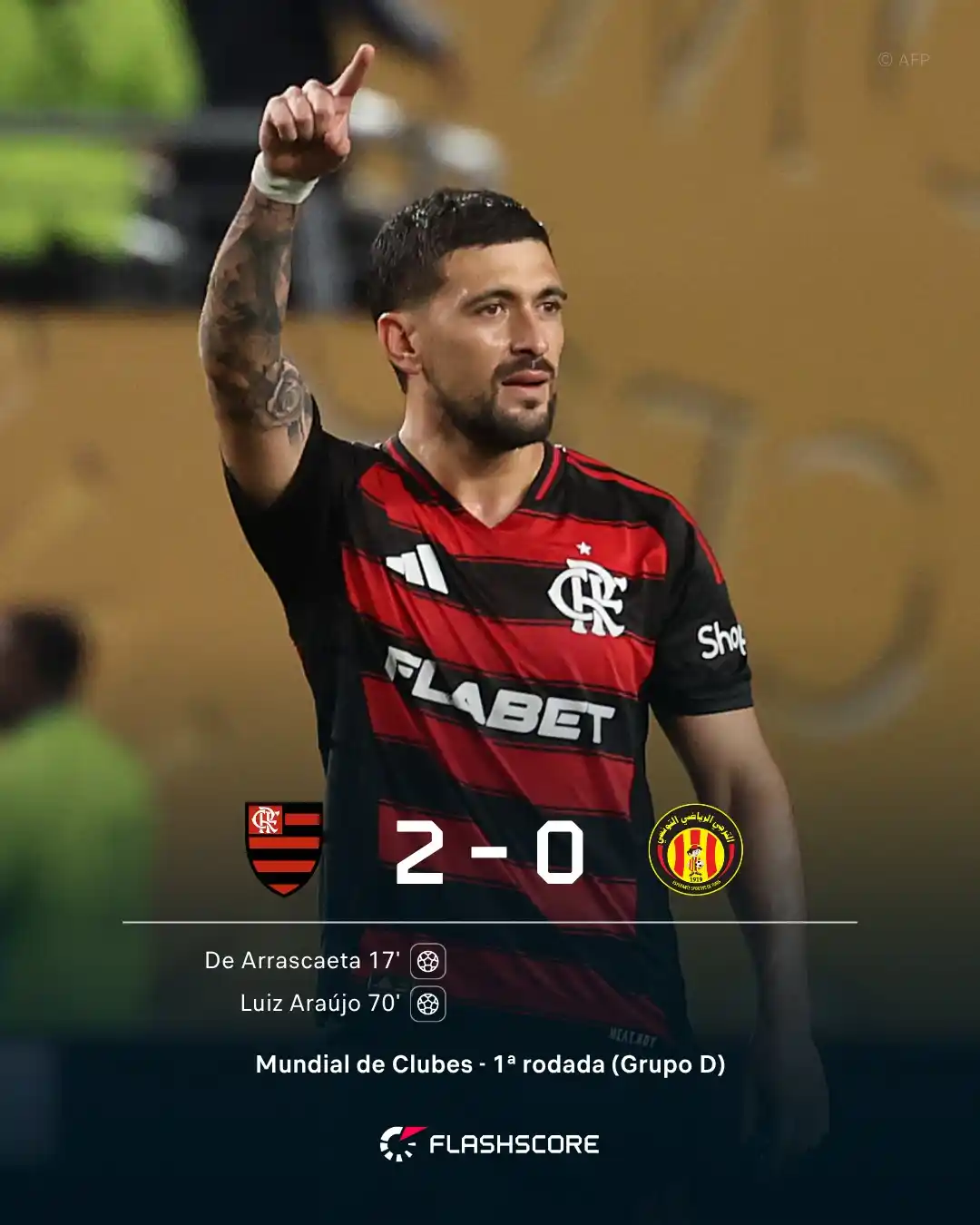 Flashscore Brasil post