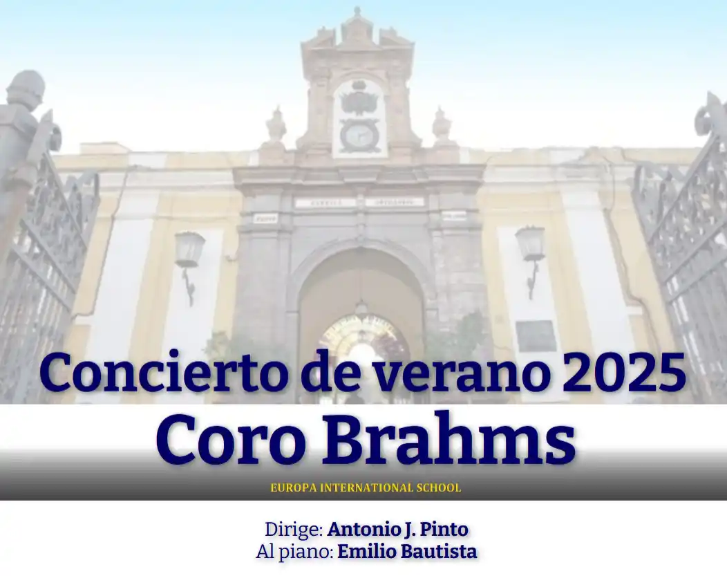 Image from Colegio Internacional Europa (OFICIAL): El Concierto del Coro Brahms inicialmente previsto para el martes 24 d...