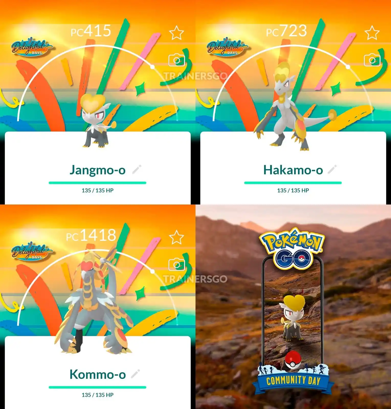 Image from NidosCDMX: Entrenadores Así se podría ver a Jangmo-o y evoluciones con el fondo ...