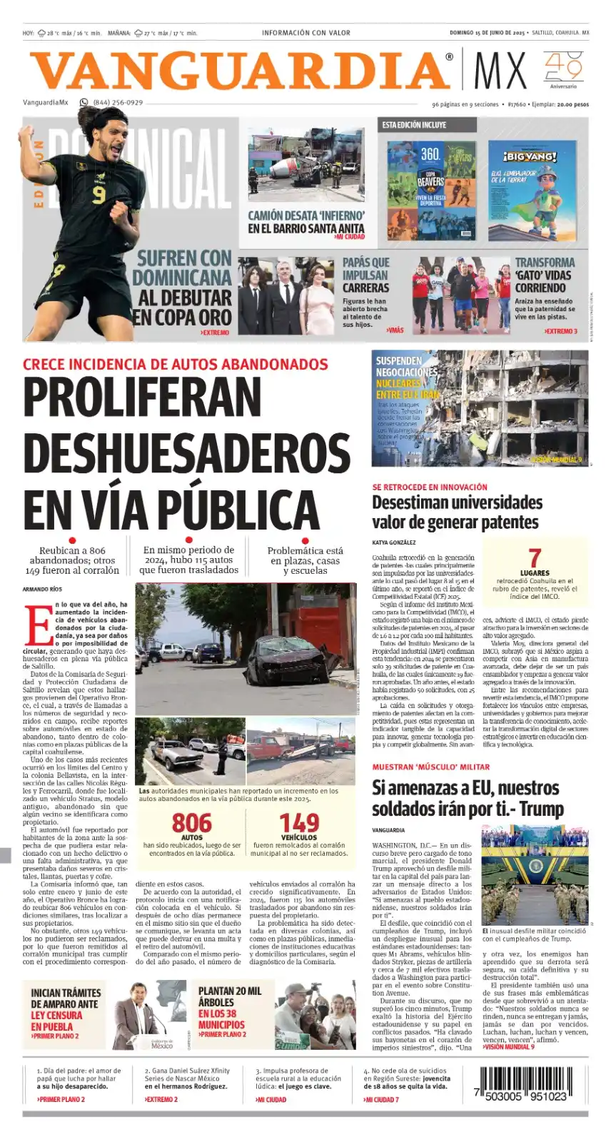 Vanguardia Mx post