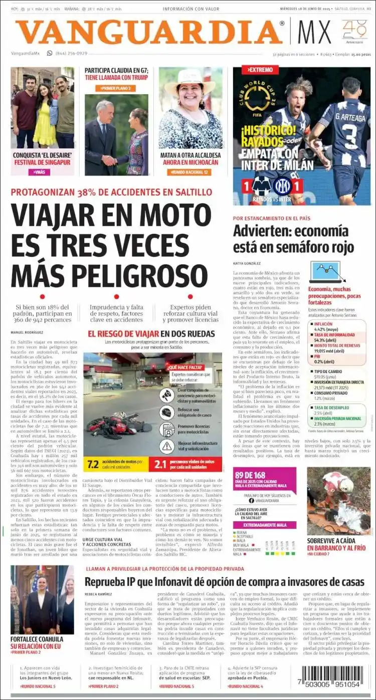 Vanguardia Mx post