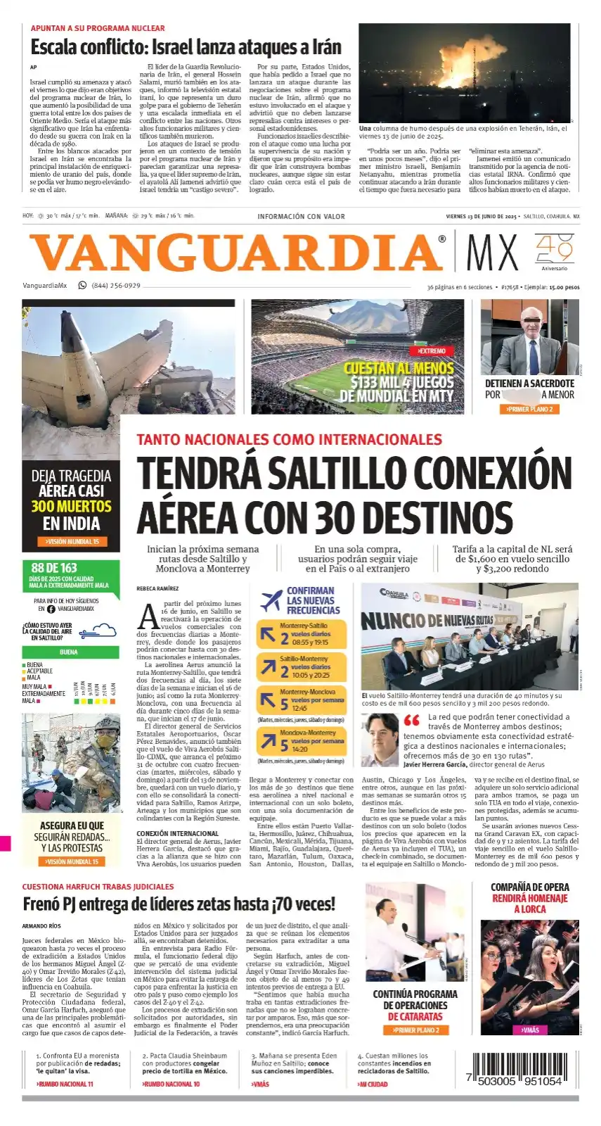 Vanguardia Mx post