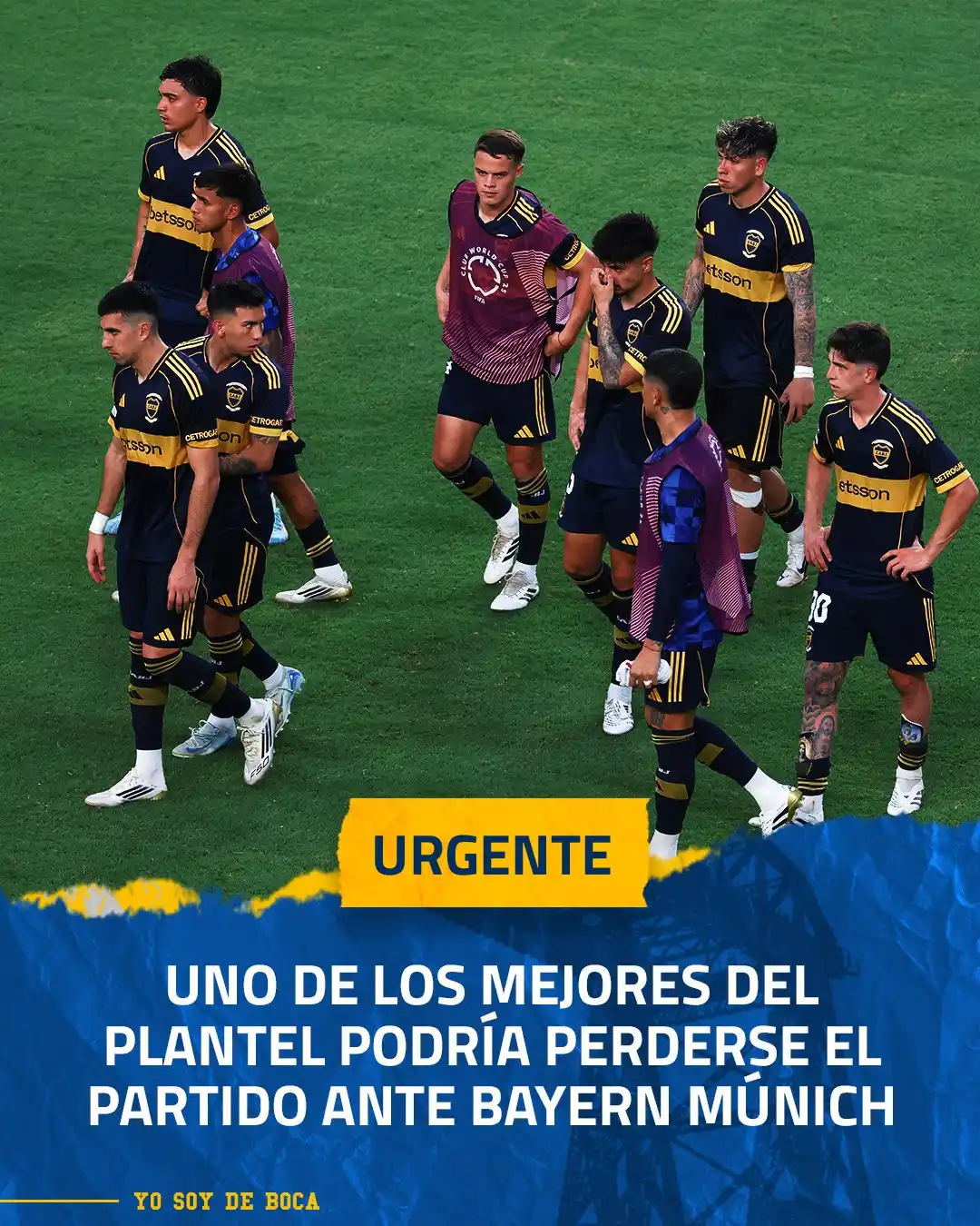Image from Yo Soy De Boca: ❌ https://go.bolavip.com/JRZPEZ La rompió ante Bayern Múnich pero aye...