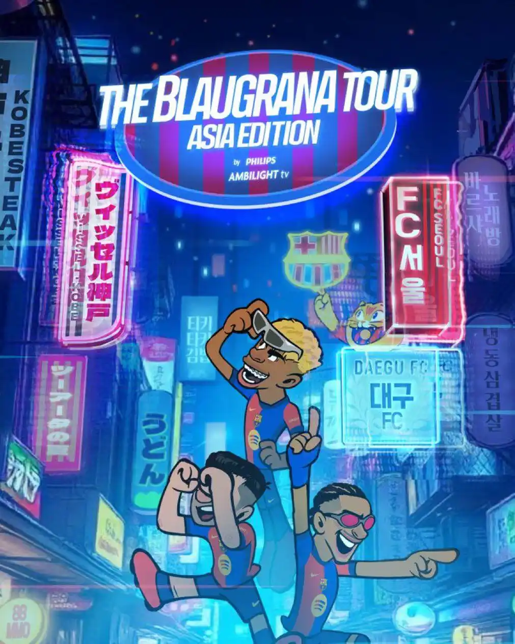 Image from Barca Stuff Indonesia: I The Blaugrana Tour, Asia Edition, by Philips <a class="text-blue-500...