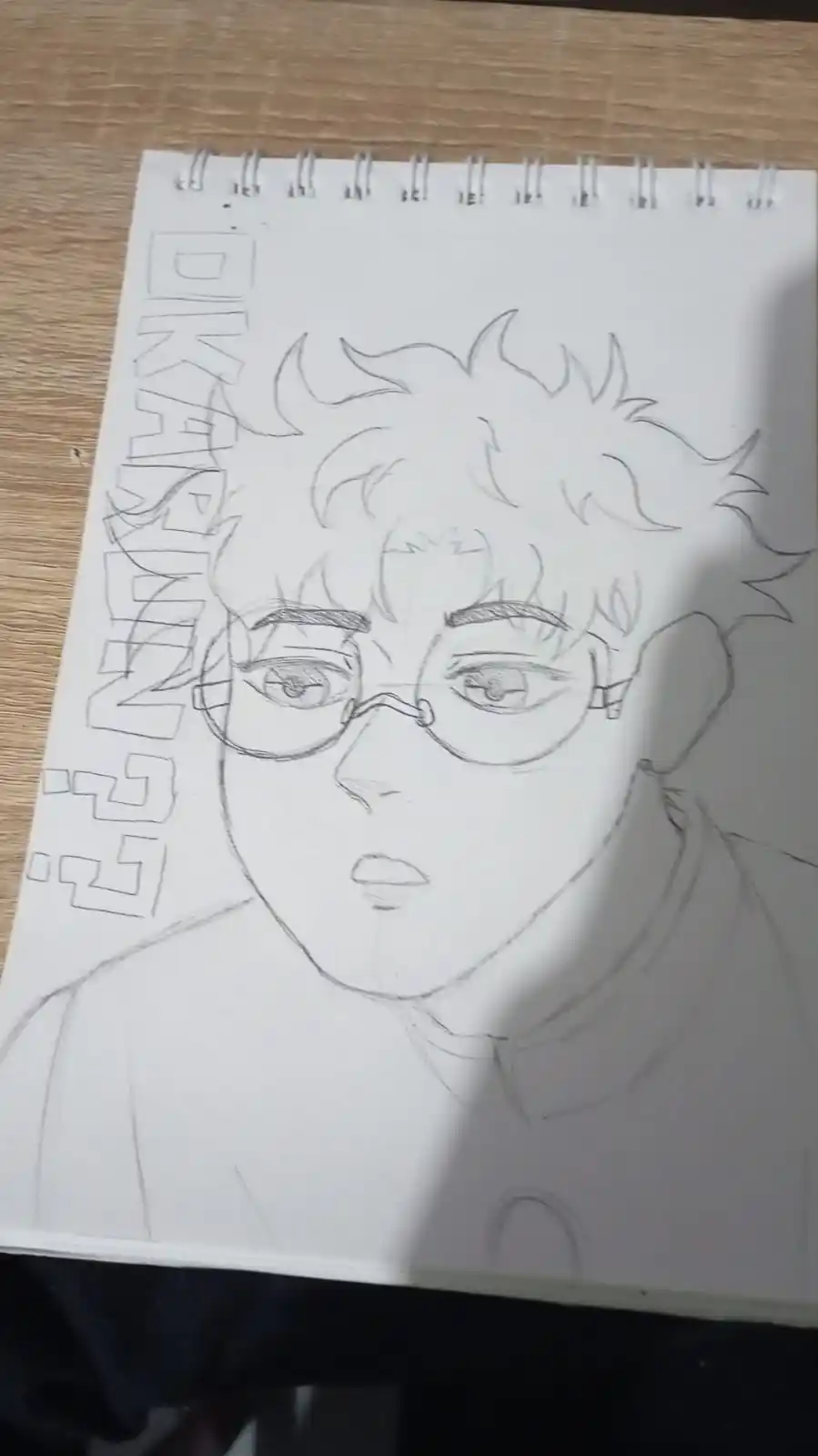 Image from ★.˚𖦹 ˗ˏˋ ʚ Solanum160 ɞ ́ˎ˗ 𖦹˚.★𓀐𓂸: Jsjsjjs toca acomodar el "dibujo" de okarun , todo deforme...