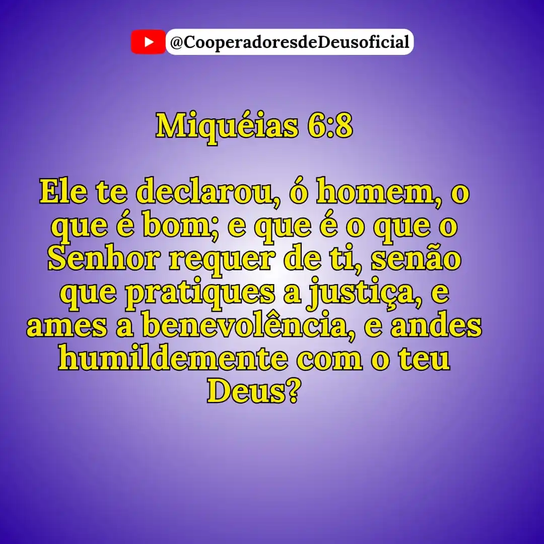 Cooperadores de Deus Oficial post