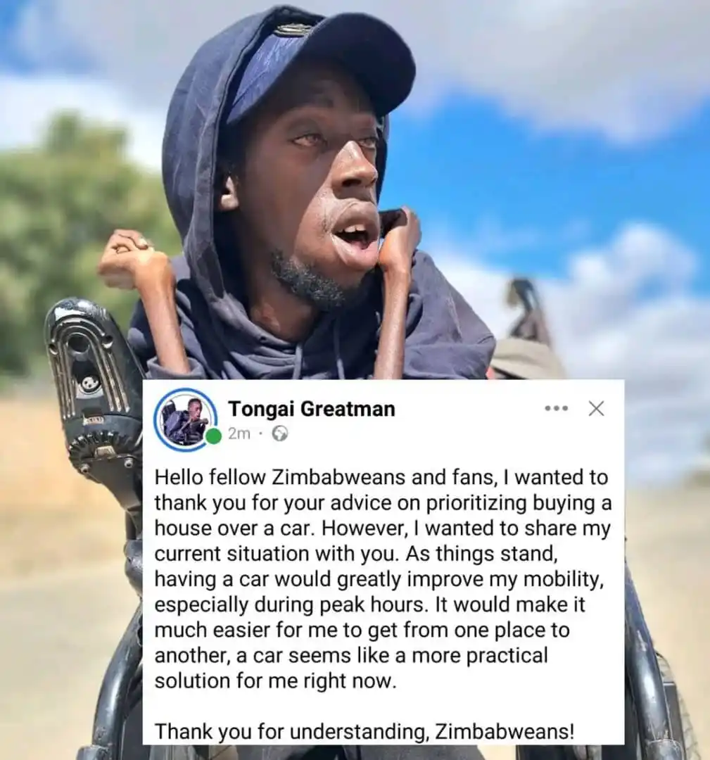 Image from The Voice Online News: Musician Greatman responds to fans who were encouraging him to buy a h...