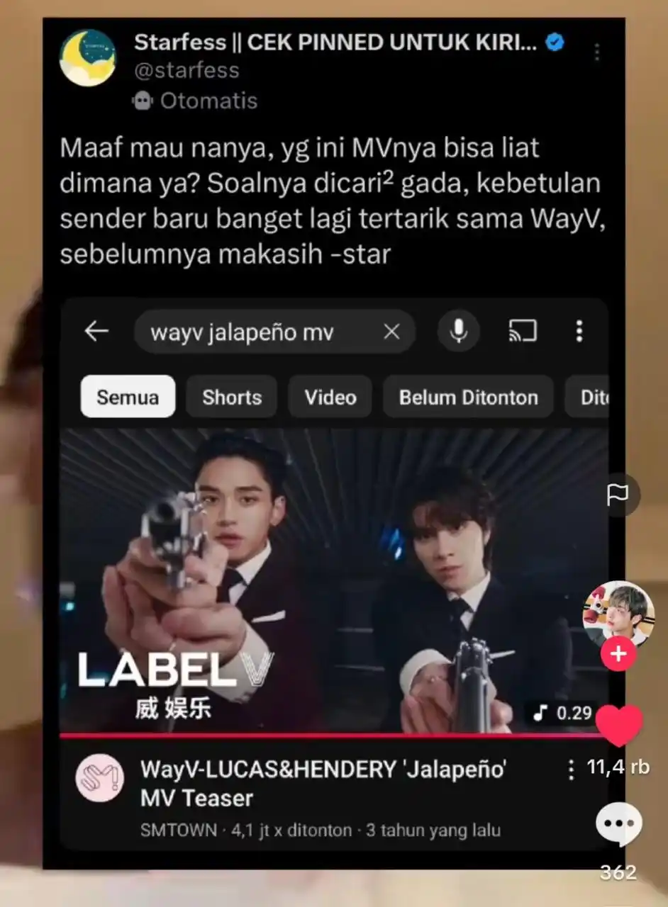 Image from Blu(E)byiest🫧: MV nya goib nderrr, cmn bisa diliat pke mata batin itu...