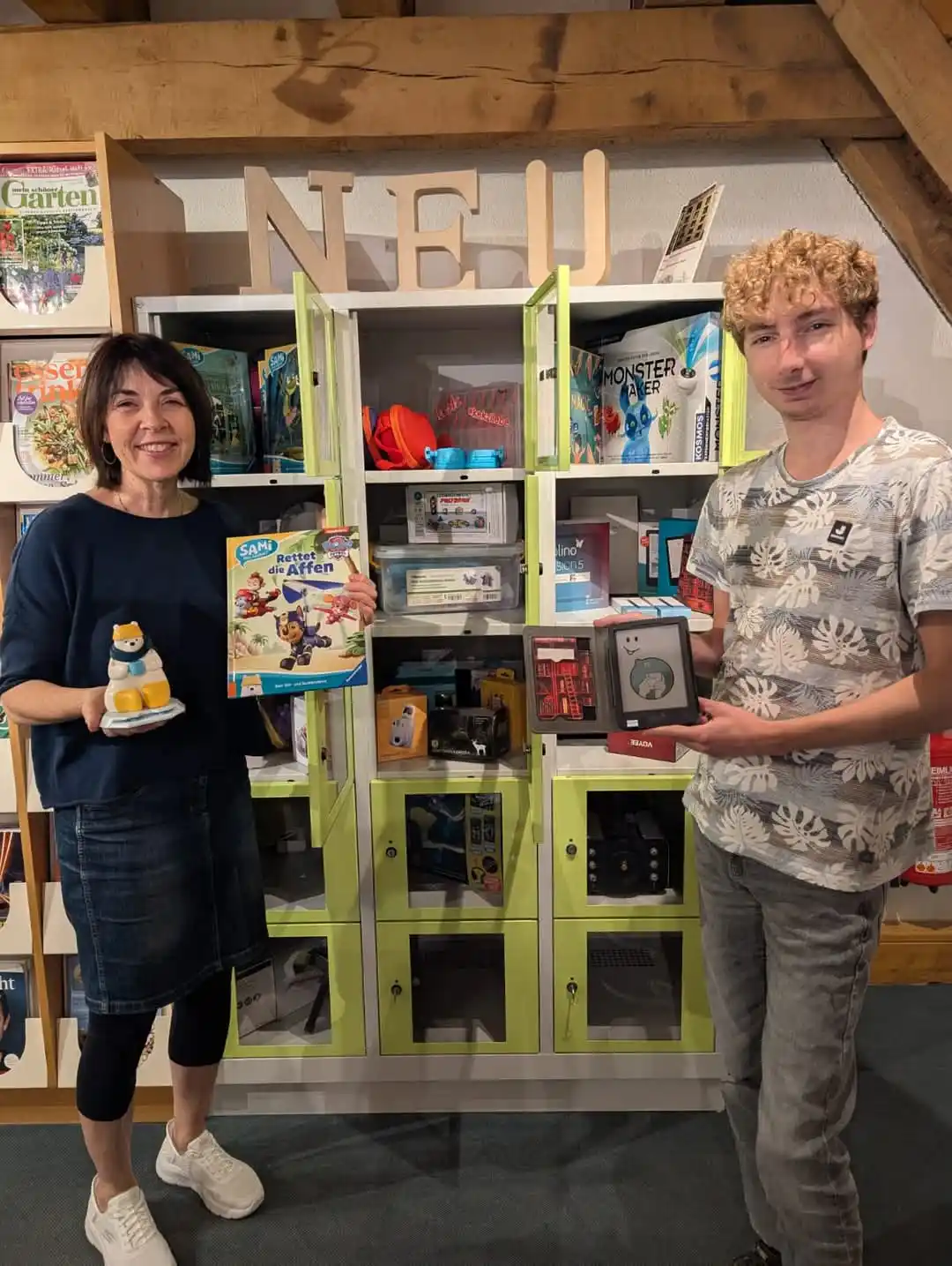 Image from Hochschulstadt Geisenheim: 📦 *Neu in der Stadtbücherei Geisenheim: Die Bibliothek der Dinge!* 🎉...