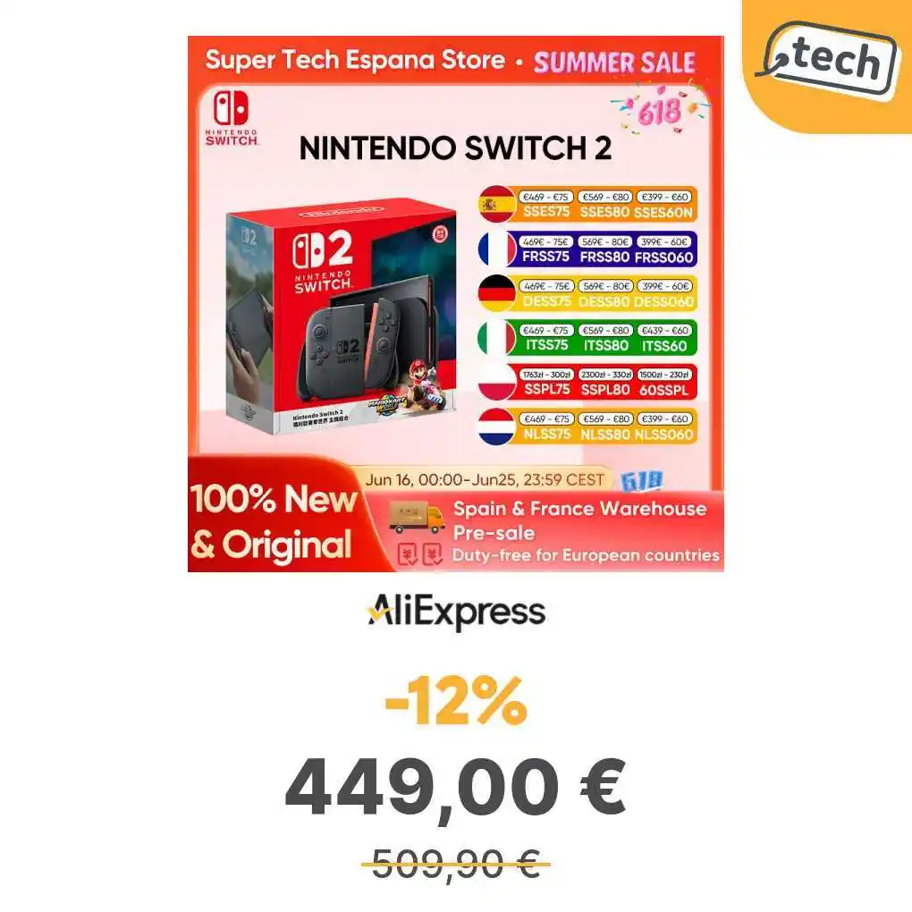 Image from offerte.club: *Nintendo Switch 2 + Mario Kart World* 👉 https://ofclub.click/eml6o2...