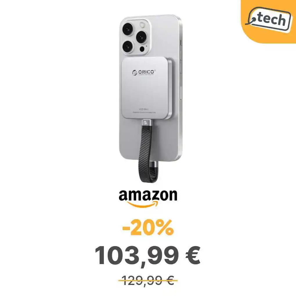 Image from offerte.club: *ORICO SSD Esterno 1TB, 4K Registrazione, Portatile fino a 2000 MB/s* ...
