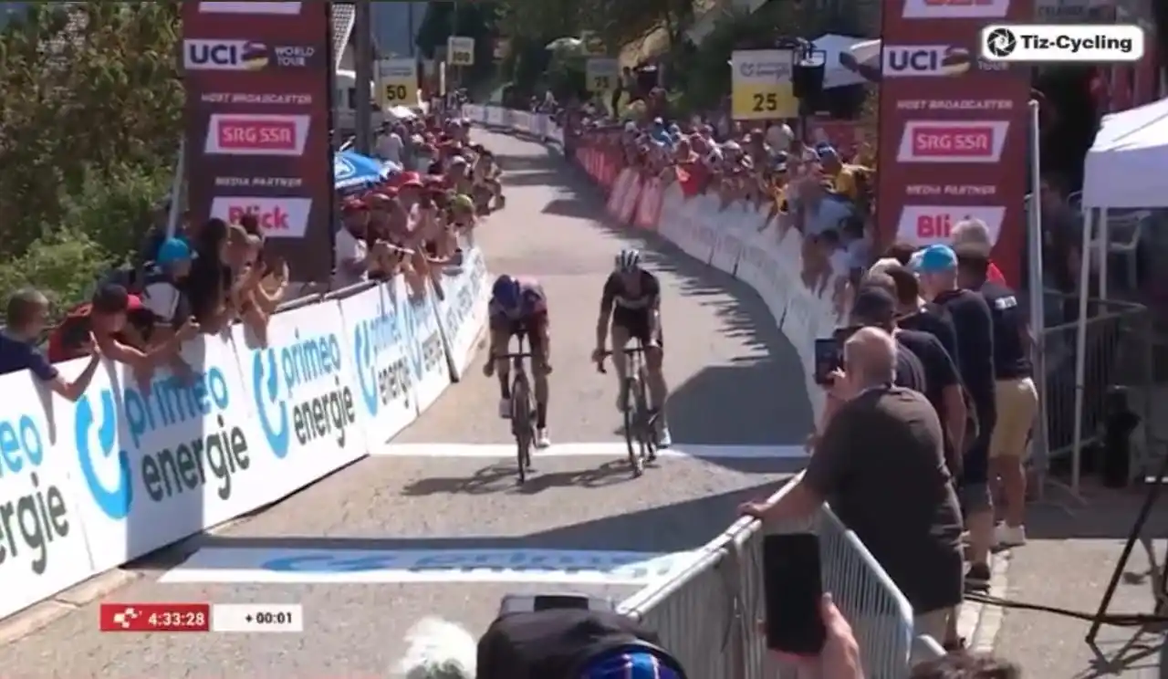 Image from Knéel Do Esporte: OSCAR ONLEY VENCE A ETAPA 5 DO TOUR DE SUISSE, A ETAPA RAINHA DESSA ED...
