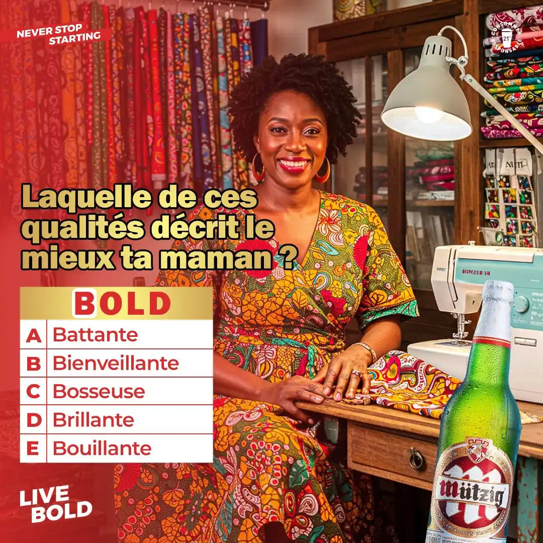 Image from Mutzig STAR: Parce qu’elle incarne la force, l’amour, l’intelligence et le travail ...