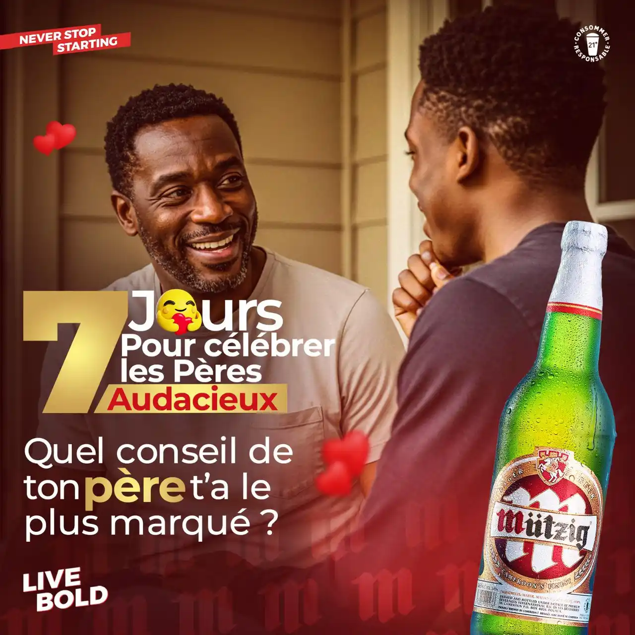Image from Mutzig STAR: Pendant 7 jours, on célèbre les Pères Audacieux qui nous ont transmis ...