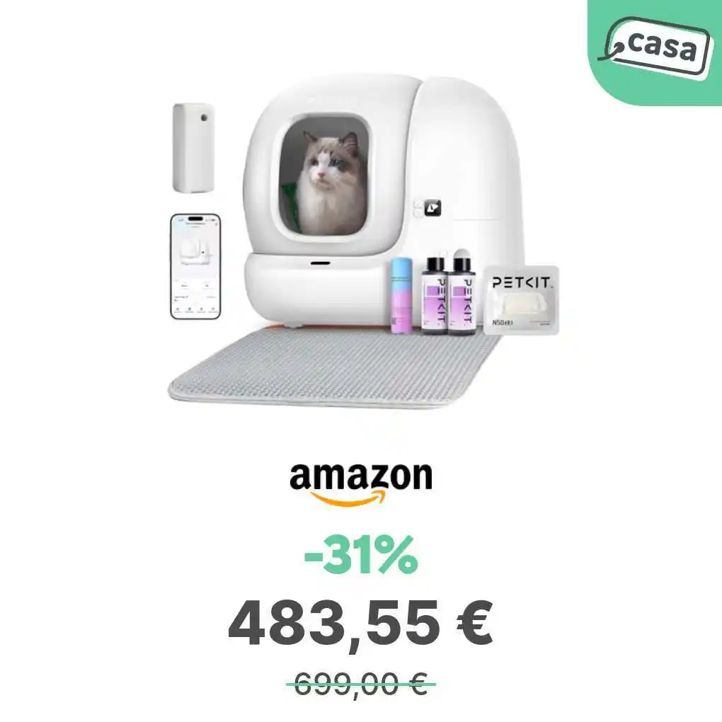Image from offerte.club: *PETKIT Pura Max 2 Lettiera Gatto Autopulente Automatica, Capacità 76L...