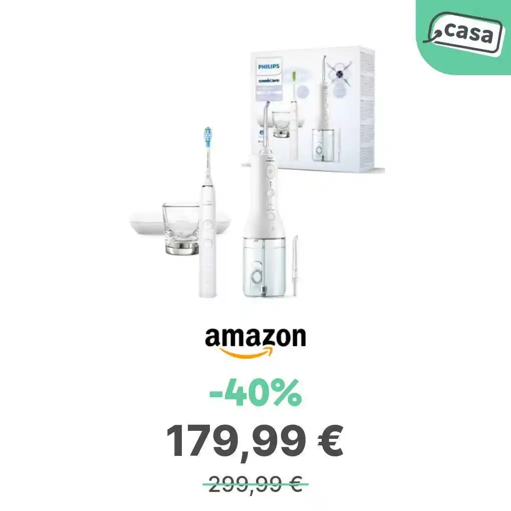 Image from offerte.club: *Philips Sonicare Power Flosser 3000 e DiamondClean 9000* 👉 https://...