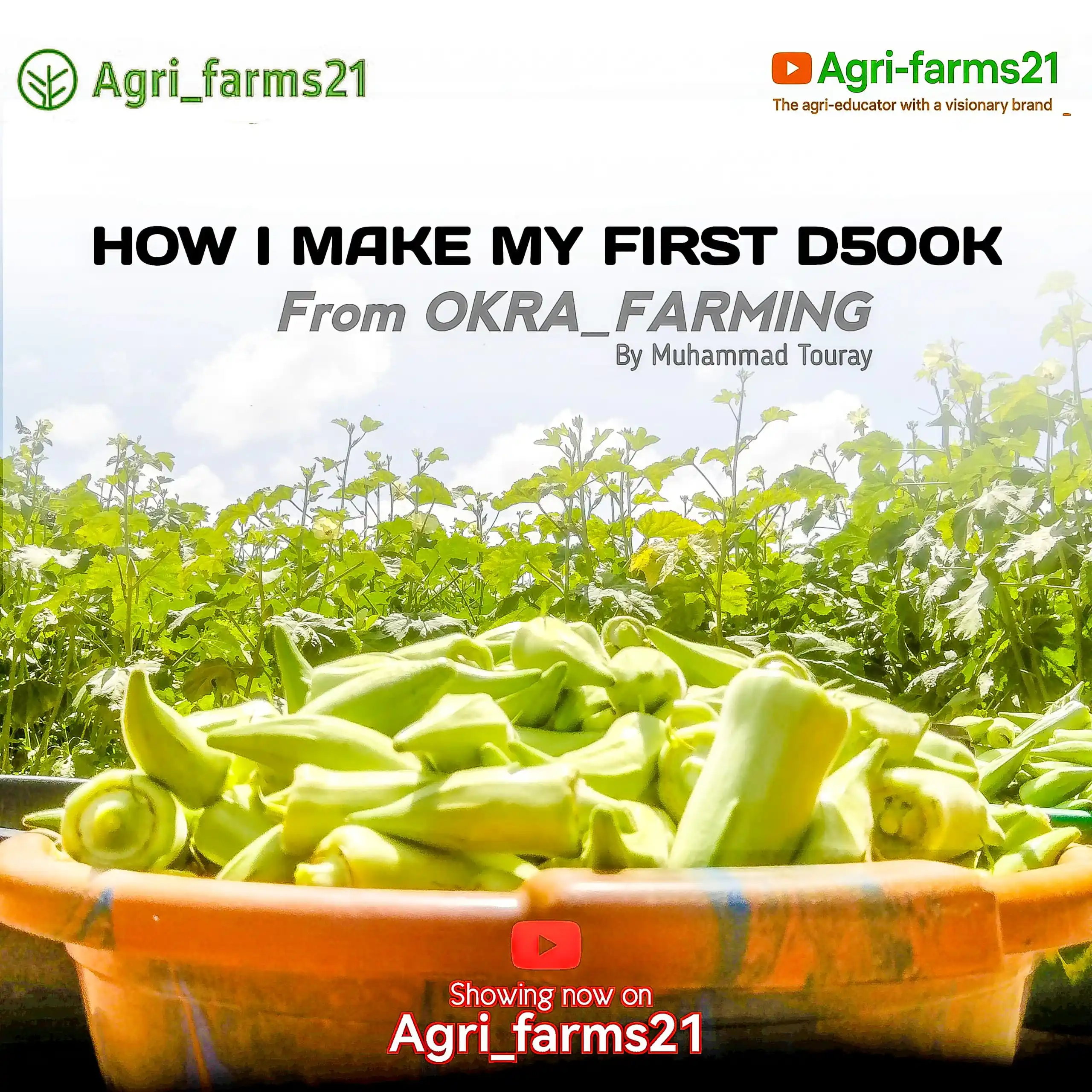 Image from AGRI_FARMS21: So, you mean there are people making 500K from farming in a week 🤯  Y...