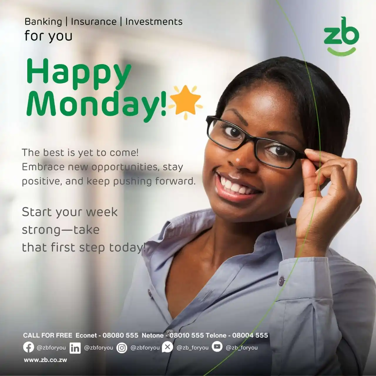 Image from ZB foryou: Step into the week with confidence  the best is still ahead. Stay posi...