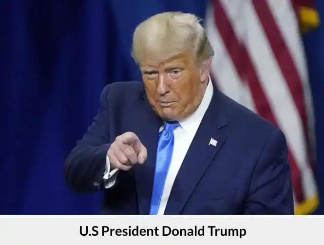Image from The Voice Online News: *Trump administration weighs adding 36 countries, including Zimbabwe, ...