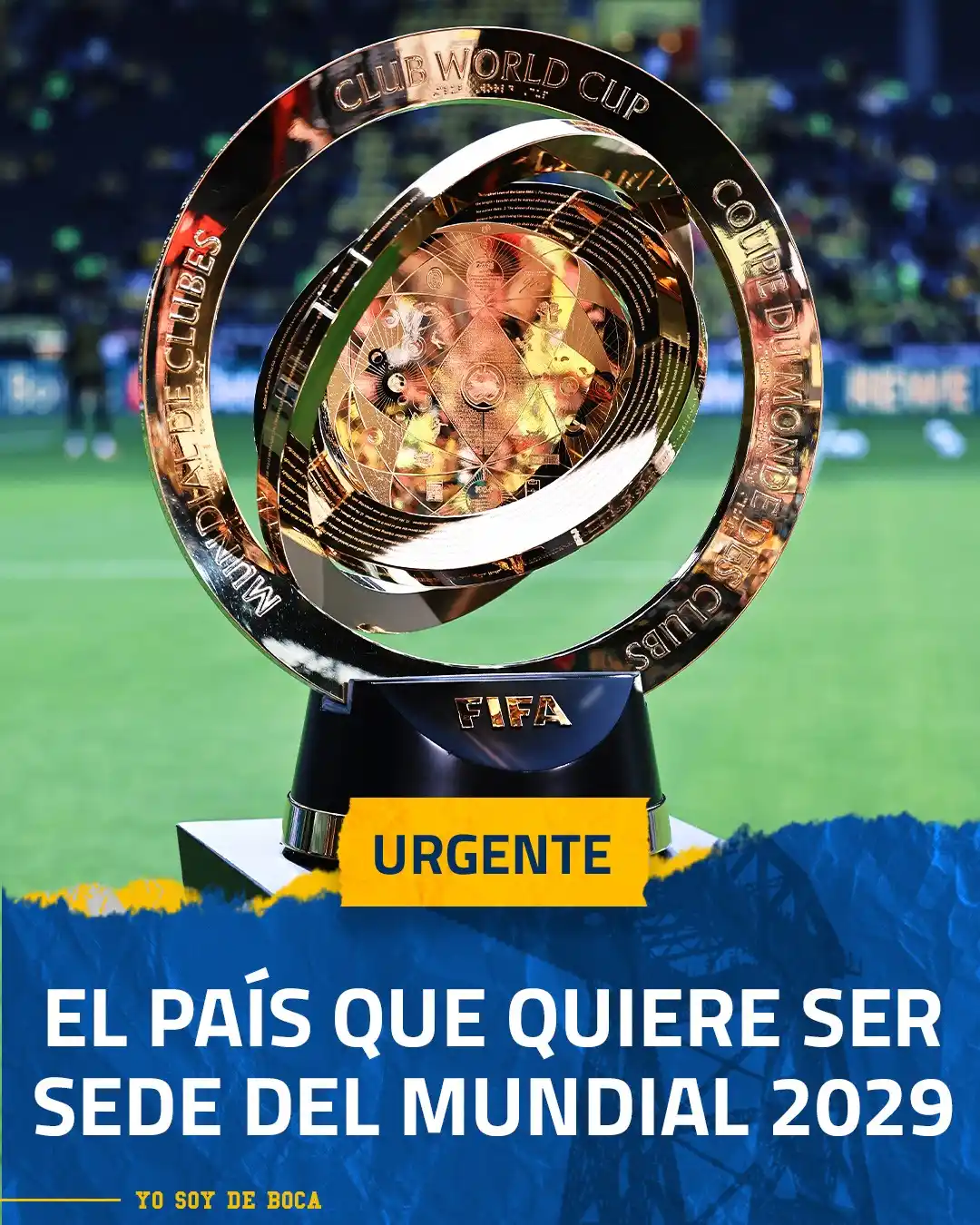 Image from Yo Soy De Boca: Un país sudamericano se candidateó ▶️ https://go.bolavip.com/3aSok5...