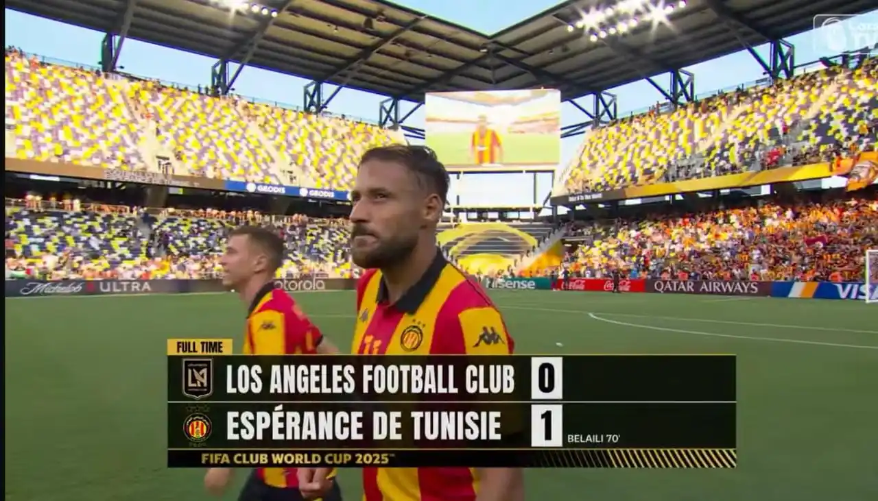 Image from Knéel Do Esporte: WOW, O ESPERANCE DE TUNIS METE UMA MITADA CONTRA O LAFC E ALEM DE ESTA...