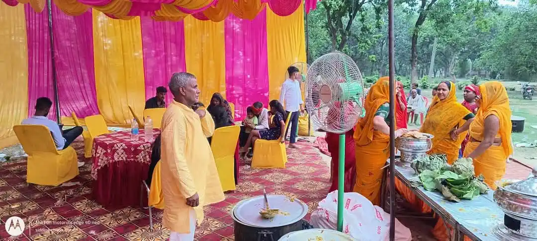 Image from Vijay Pasi (विजय पासी): 03-06-2025 | जगदीशपुर पूरे अमेटियन दीछौली में सिन्टू सिंह जी के यहाँ ज...