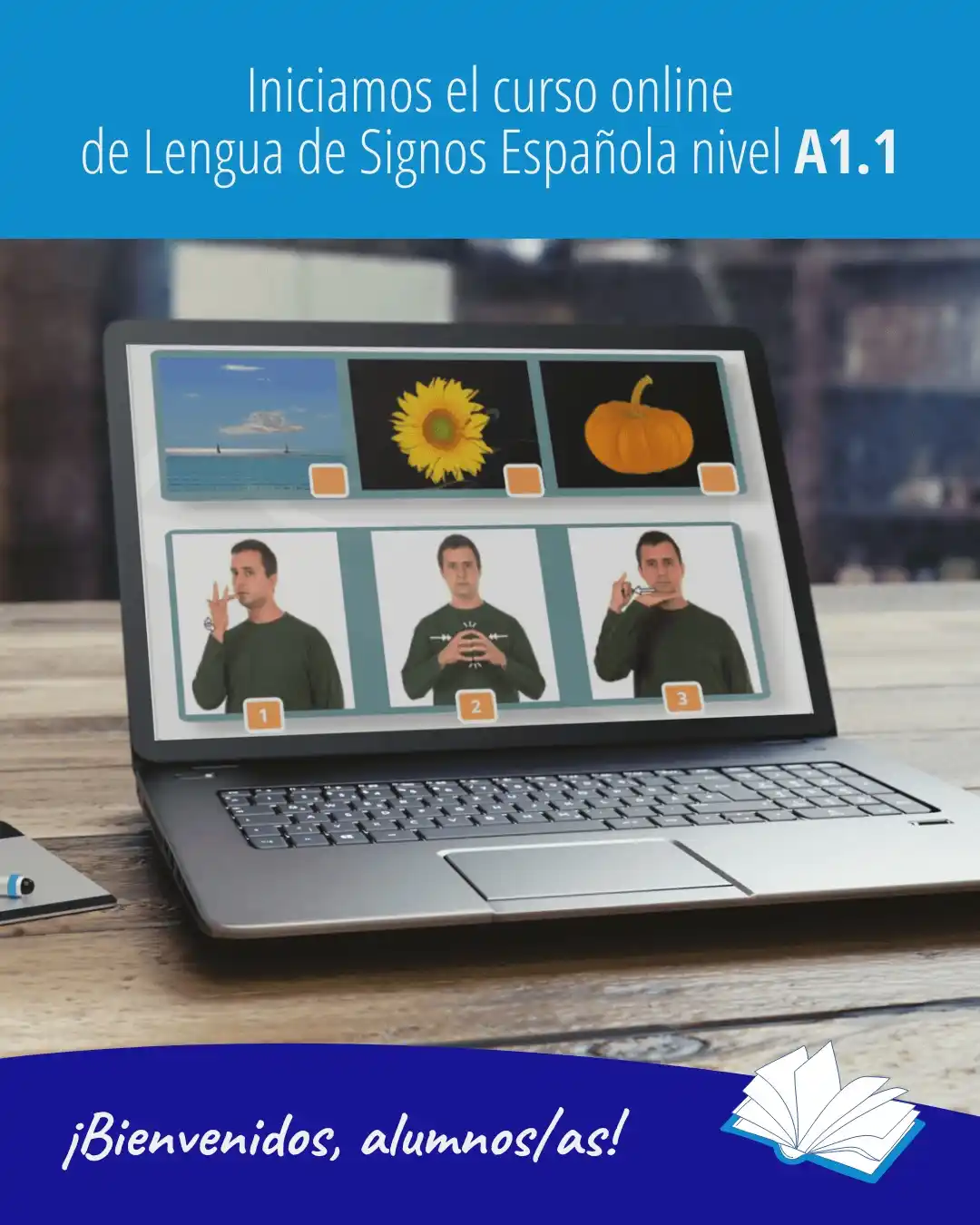 Image from FAXPG Federación de Asociacións Persoas Xordas de Galicia: 👋 𝟭𝟭𝟵 𝗻𝘂𝗲𝘃𝗼𝘀 𝗮𝗹𝘂𝗺𝗻𝗼𝘀 𝘆 𝗮𝗹𝘂𝗺𝗻𝗮𝘀 inician esta s...