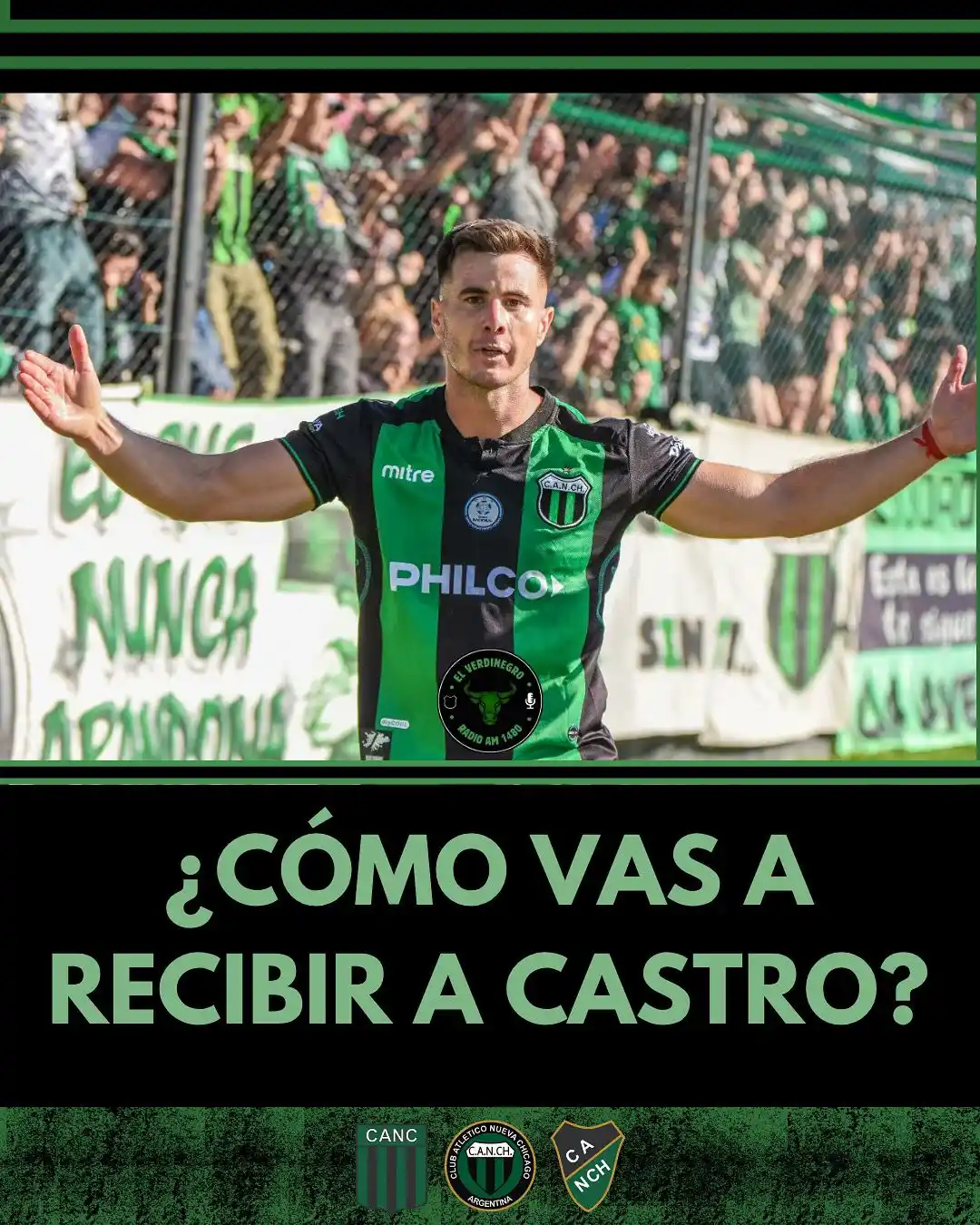 Image from El Verdinegro : 9️⃣ Facundo Castro volverá a Mataderos el próximo lunes, pero esta vez...