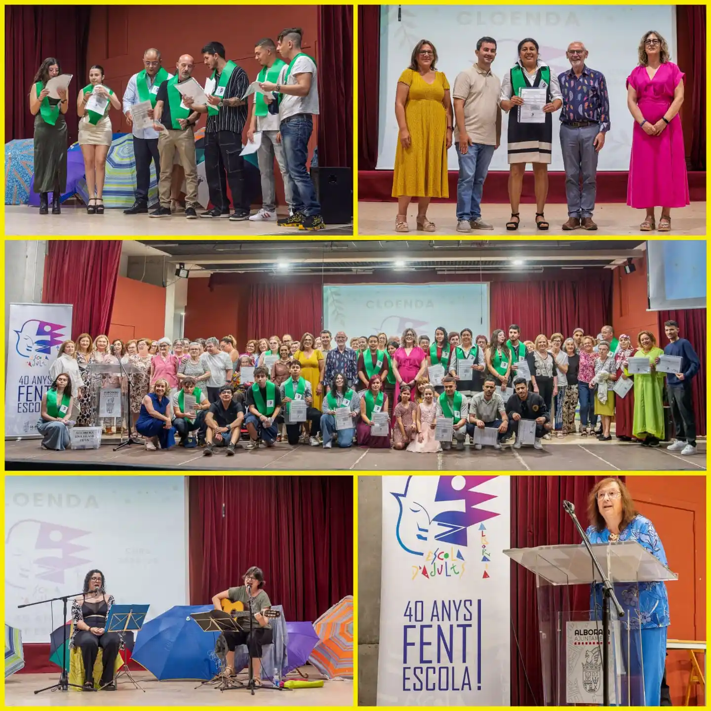 Image from Ajuntament d'Alboraia: 📰 *ACTUALITAT MUNICIPAL* 👩‍🎓 L'Escola de Persones Adultes ha tancat...